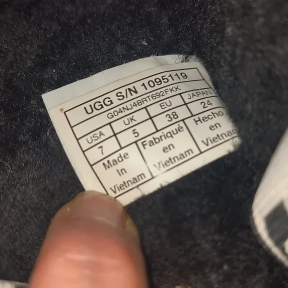 UGG Fluff Yeah Slide Sandals In Black Size 7 - Picture 6 of 7